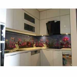 Bộ tranh kính ốp phòng bếp c