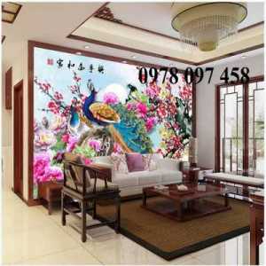 Bộ gạch tranh vợ chồng trang trí phòng ngủ