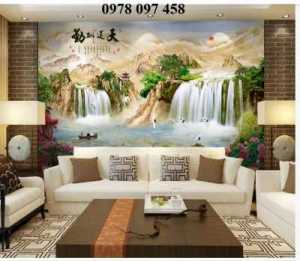 Làm mới phòng làm việc của ban- tranh gạch 3D