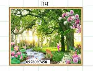 Gạch tranh phong cảnh