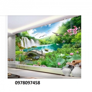 Tranh gạch 3D trang trí phòng