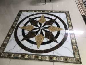 Chiếu nghỉ cầu thang khắc kim