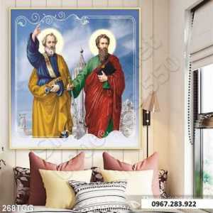 Gạch tranh 3D Thiên Chúa Giáo