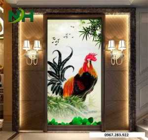 Gạch tranh 3D kim kê