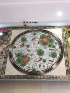 Chiếu nghỉ cầu thang - thảm gạch