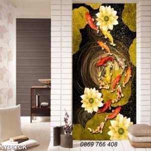 Gạch tranh 3D-tranh gạch phòng khách